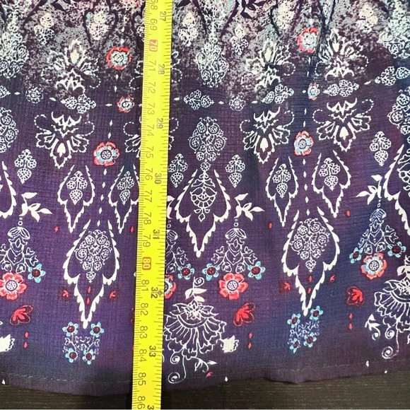 Rewind Red Sleeveless‎ Batik Smocked Mini Dress - Picture 8 of 8